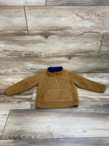 Carter's Sherpa Pullover Brown sz 3T