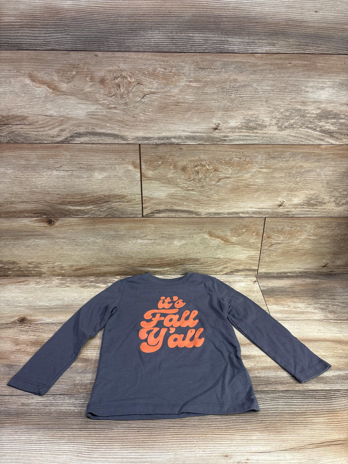 Carter's It's Fall Y'all Shirt Grey sz 3T