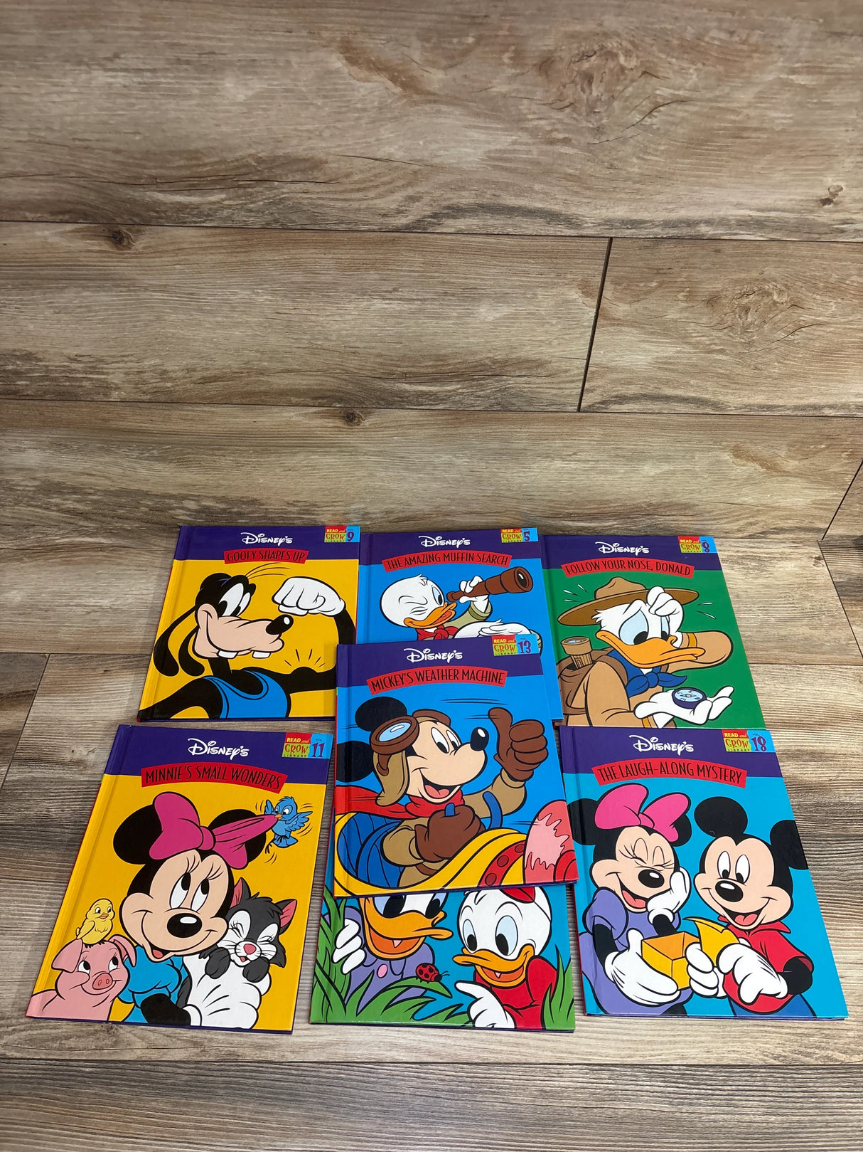 Disney's Read and Grow Library Mickey Mouse Hardcover Book Set 19pk