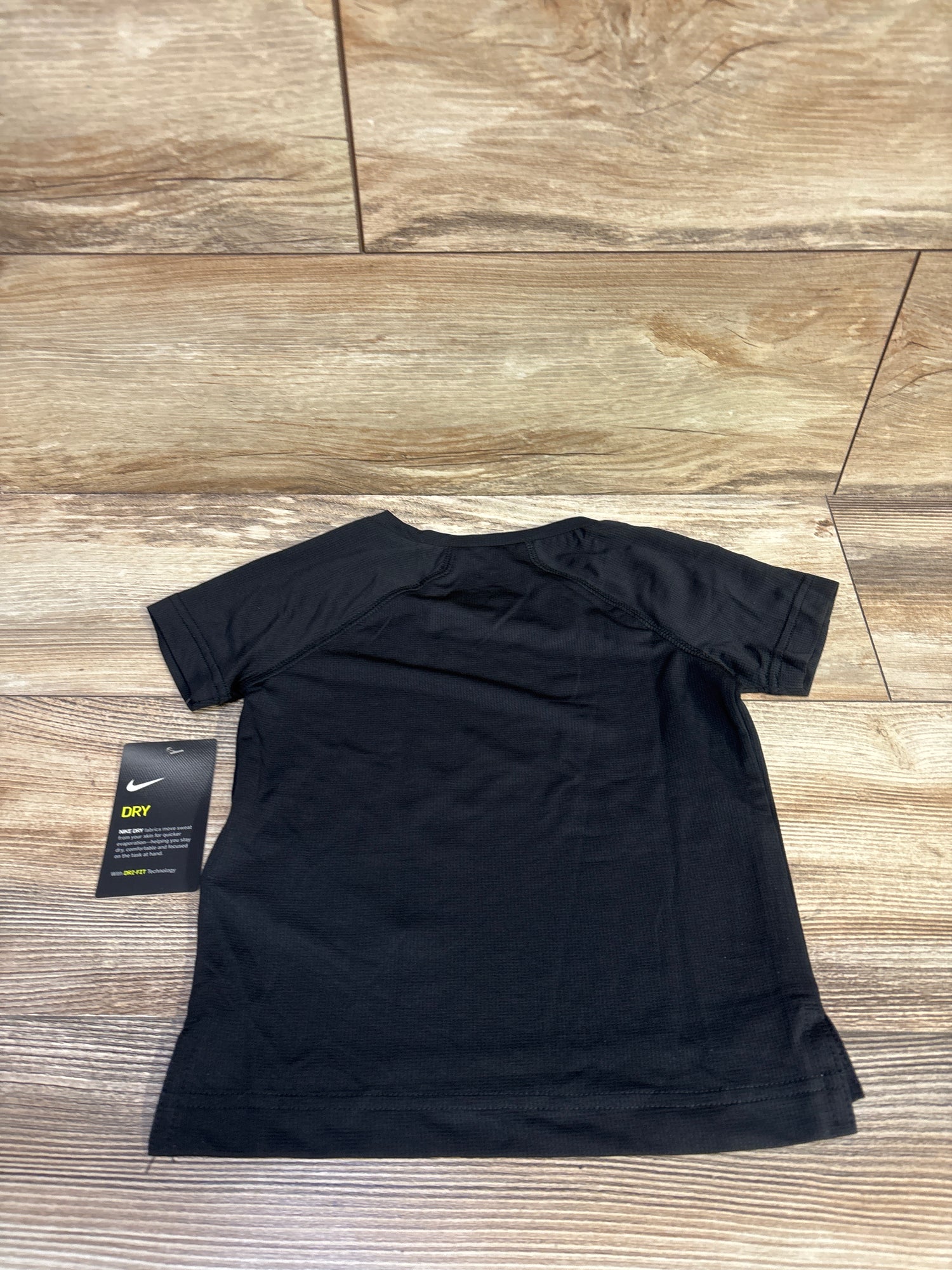 NEW Nike Dri-FIT Perf Short-Sleeve Top Black sz 2T