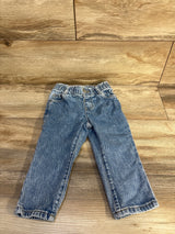 Cat & Jack Paperbag Waist Jeans Blue sz 2T