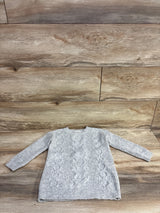 Cat & Jack Cable Knit Sweater Grey sz 12m