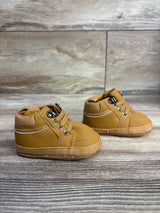 URMAGIC High Top Anti-Slip Soft Sole First Walkers, Tan sz 1c