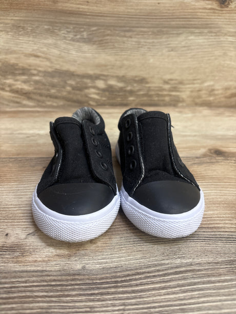 Cat & Jack Dwayne Slip-On Sneakers Black sz 6c - Me n Mommy To Be