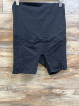 Poshdivah Over The Belly Yoga Shorts Black sz Small