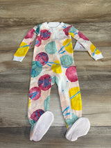 NEW Burt's Bees Outer Space Sleeper Pink sz 6/9m