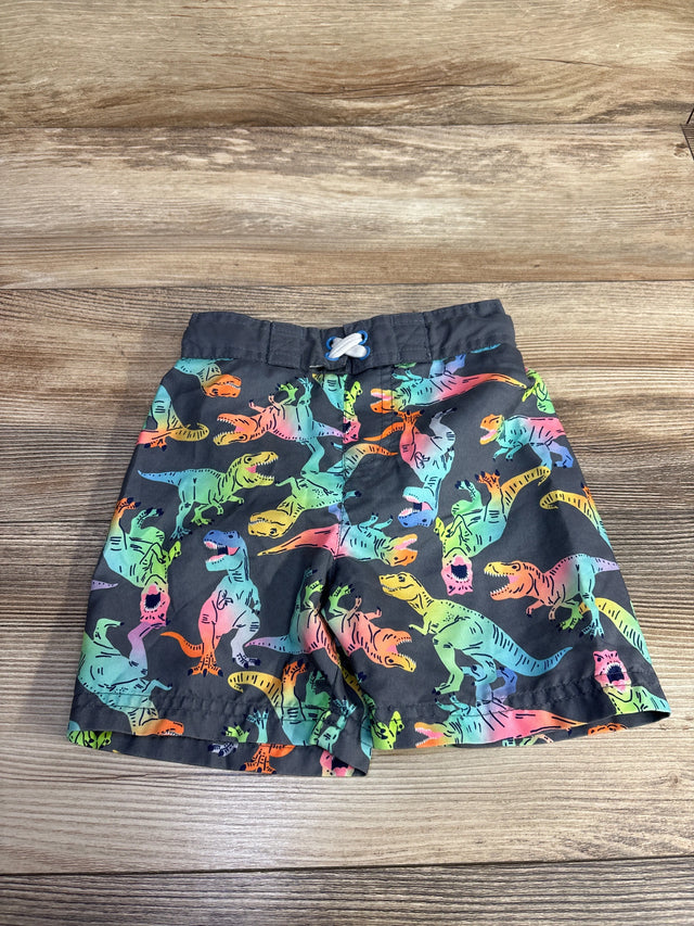 Cat & Jack Dinosaur Swim Trunks Grey sz 3T - Me n Mommy To Be