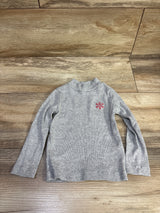 Carter's Long Sleeve Ribbed Shirt Grey sz 18m