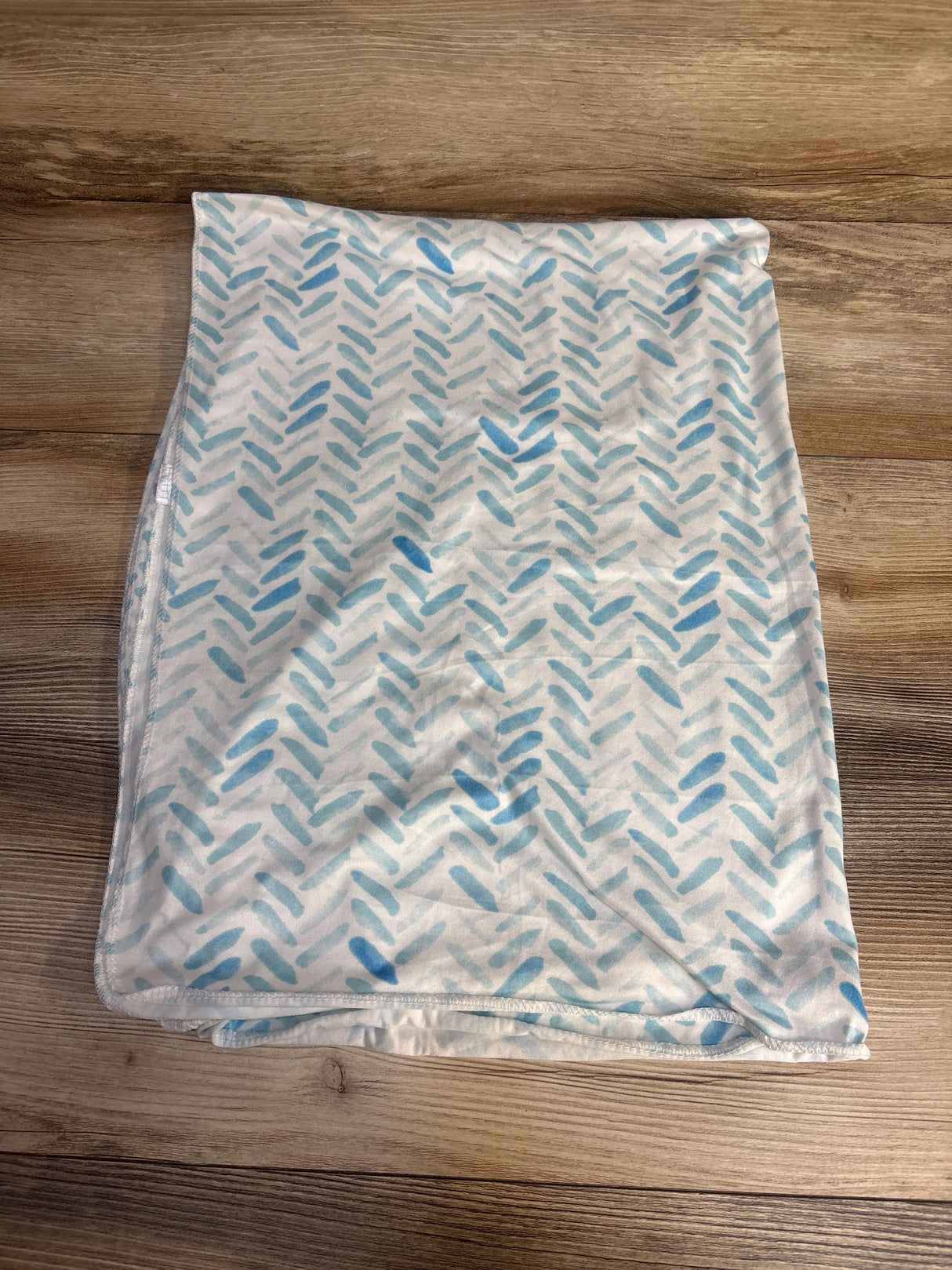 Softan Swaddle Blanket White/Blue 30"x40" - Me n Mommy To Be