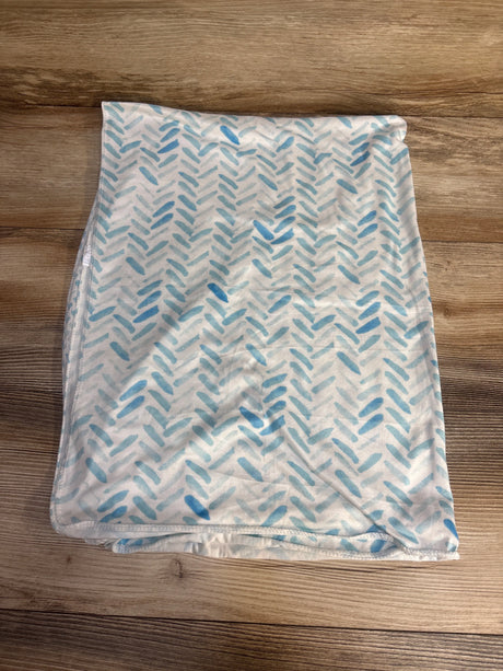 Softan Swaddle Blanket White/Blue 30"x40" - Me n Mommy To Be