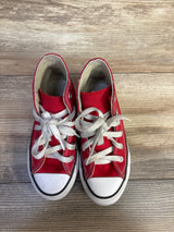 Converse Chuck Taylor All Star High Top Sneakers Red Sz 11c