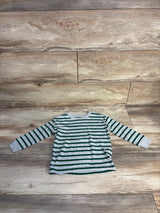 Just One You Striped Long Sleeve Shirt Grey sz 2T
