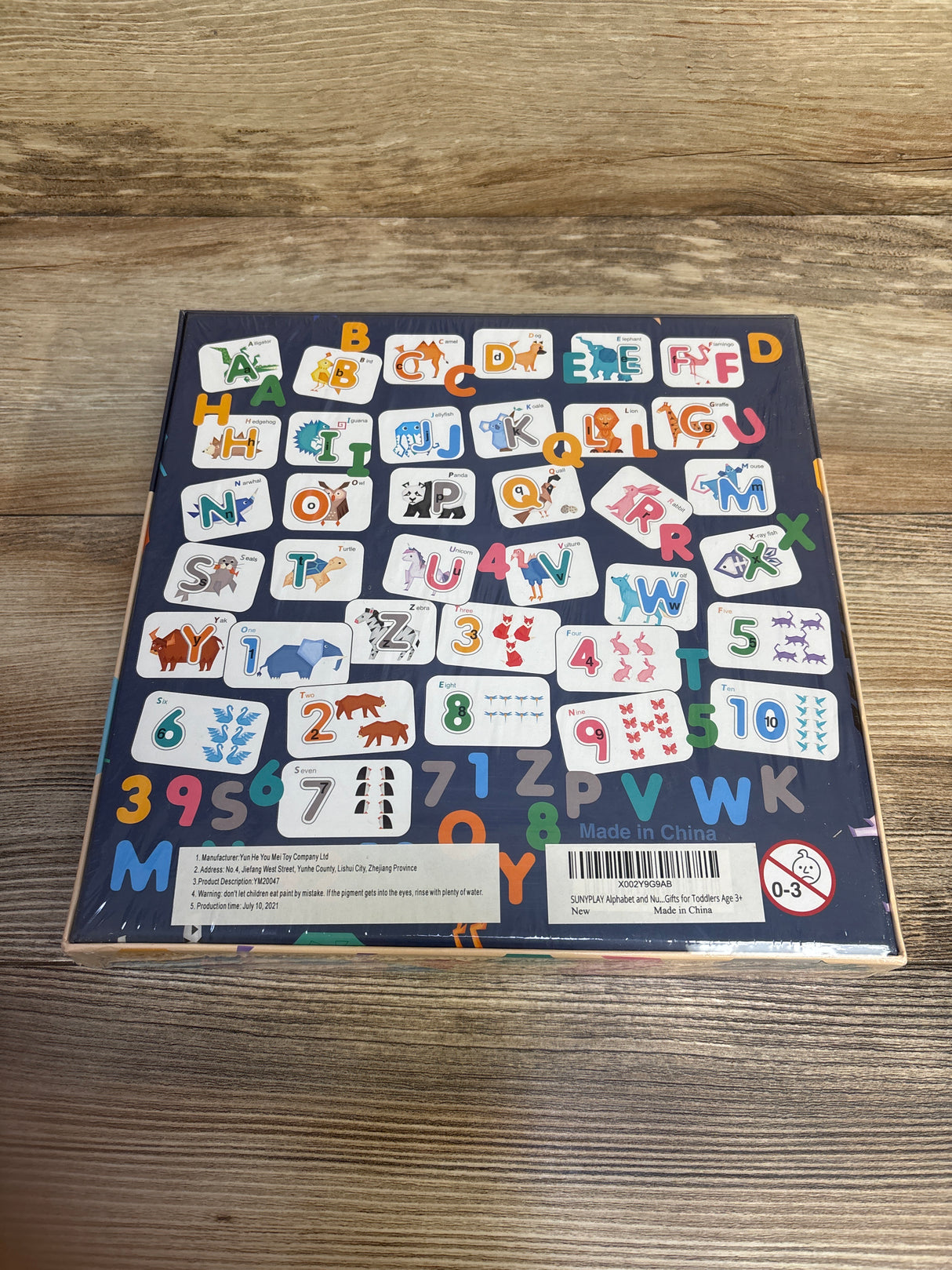 NEW Sunyplay Alphabet Paired Cards