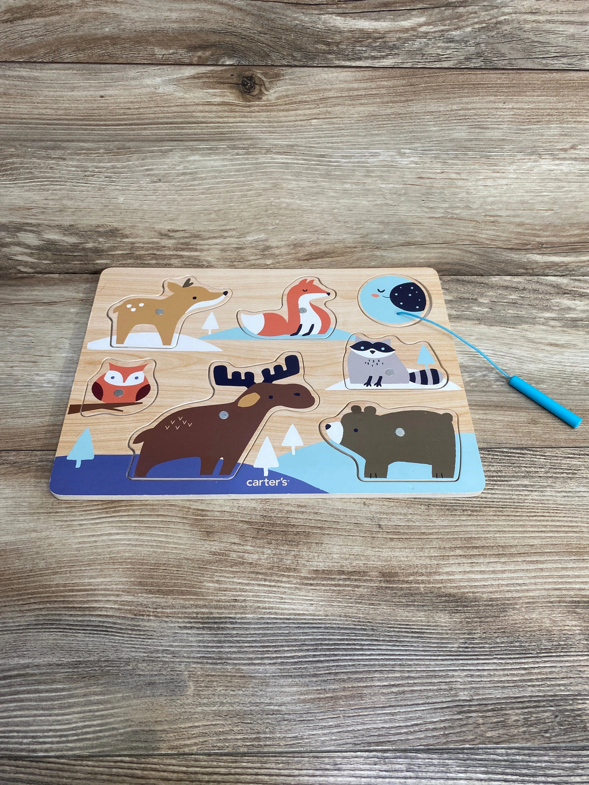 Carter's Toddler Woodland Creatures Magnetic Puzzle