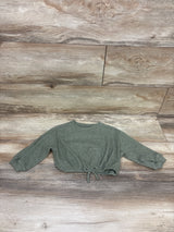 Old Navy Ribbed Pullover Sweatshirt Green sz 18-24m