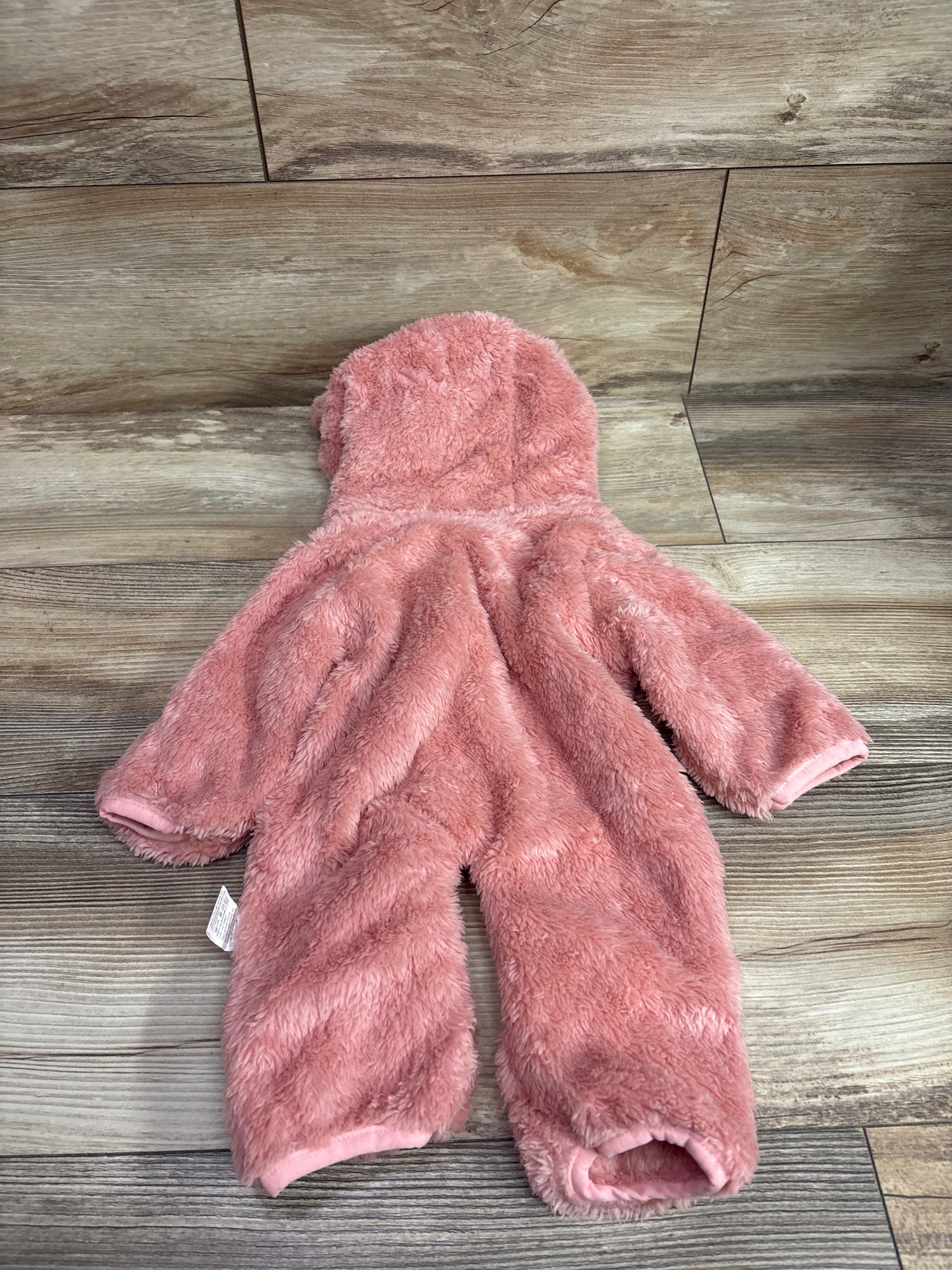 Elainilye Plush Hooded Bunting Pink sz 0-3m