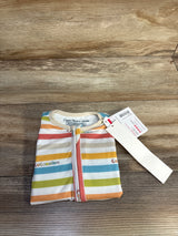 NEW Copper Pearl CoComelon Stripe Zip-Up Footie Pajama sz 18-24m