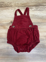 Cat & Jack Corduroy Romper Red sz 6-9m