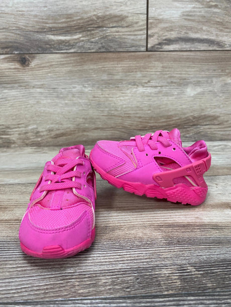 Nike 'Laser Fuchsia' Huarache Run TD Sneakers sz 5c - Me 'n Mommy To Be