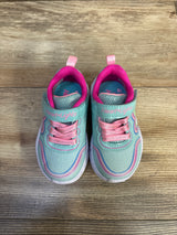Sketchers Heart Light Up Retro Sneakers Blue sz 5c