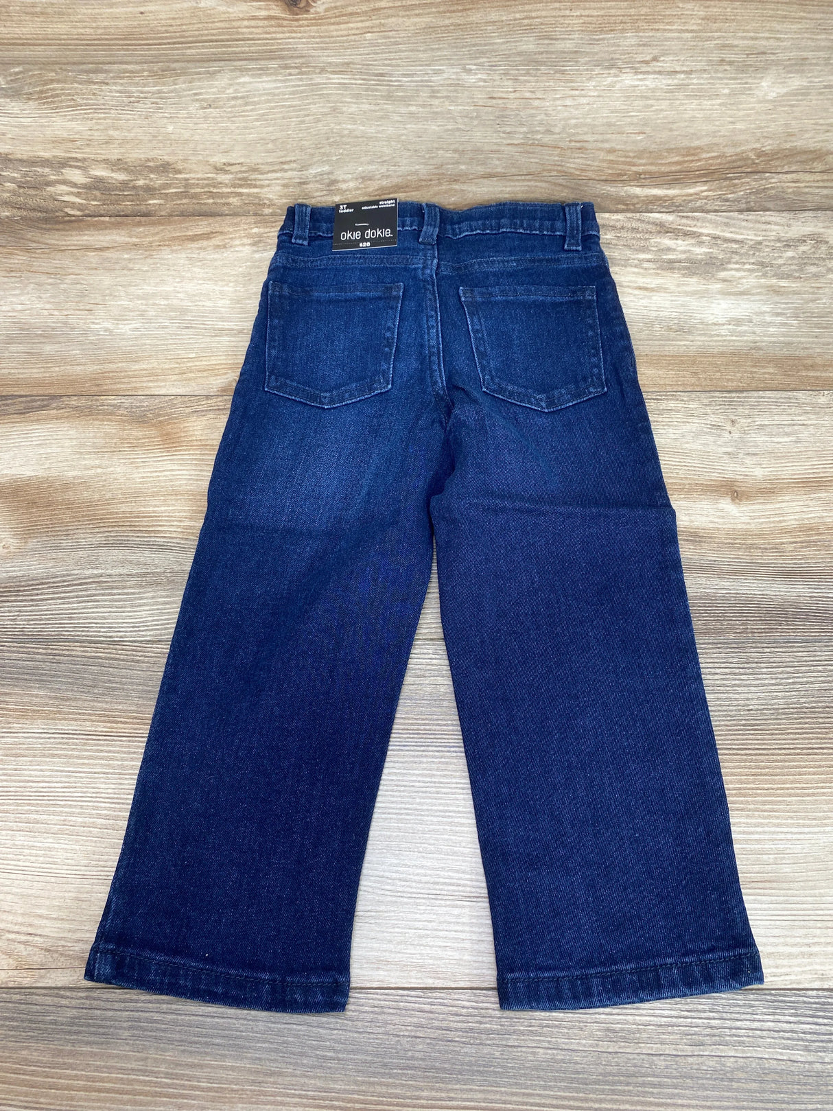 NEW Okie Dokie Dark Wash Straight Jeans sz 3T