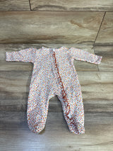Kissy Kissy Floral Sleeper White sz Newborn