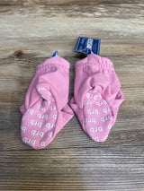 NEW Bird Rock Baby Pink Booties sz 6-12m