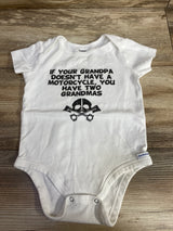 Gerber If You Grandpa Doesn't Have a Motorcycle Bodysuit White sz 18m