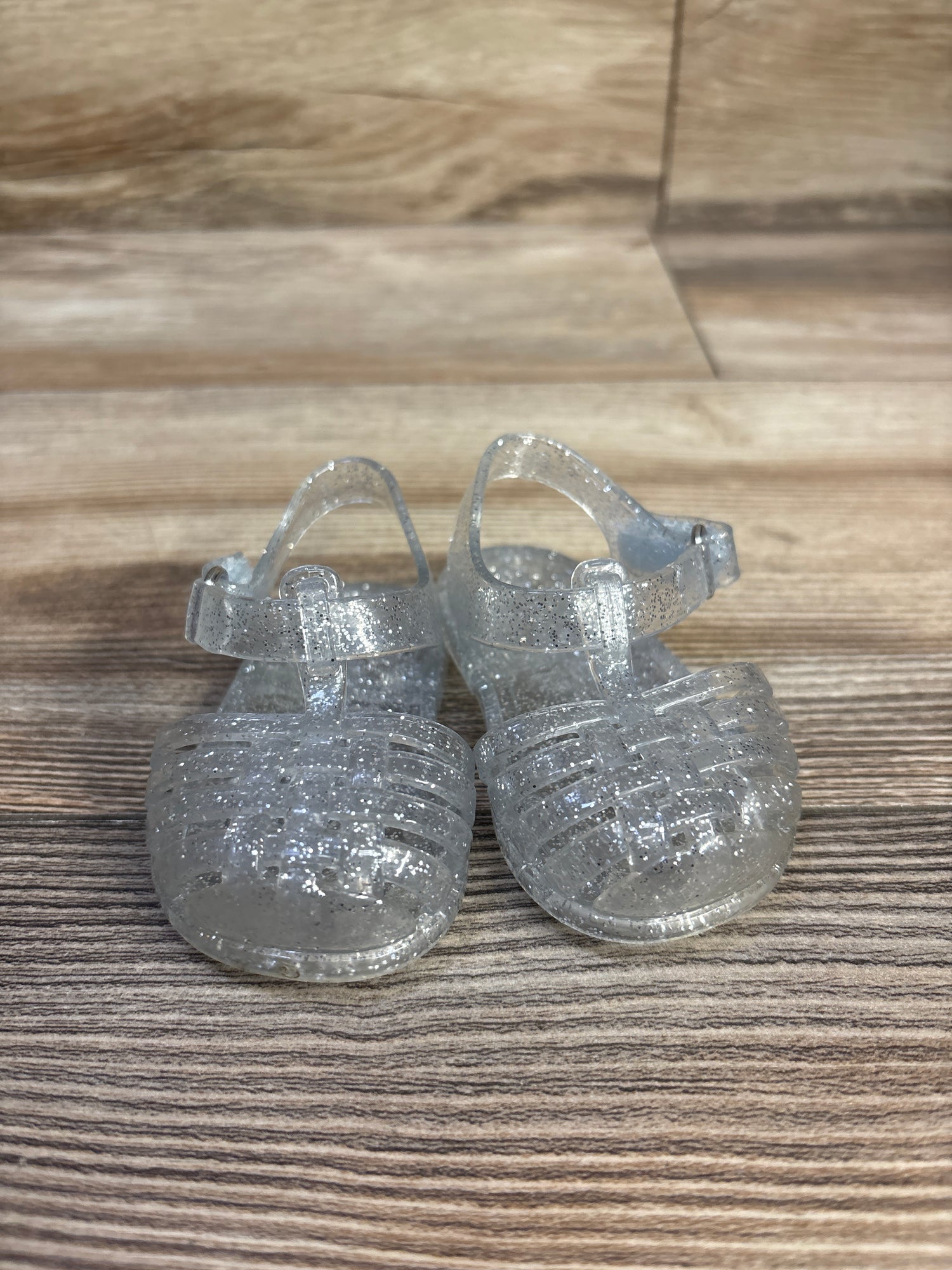 Old Navy Jelly Sandals Glitter sz 1c