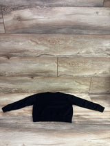 'I'm Just Here For The Snacks' Pullover Sweatshirt Black sz 18-24m