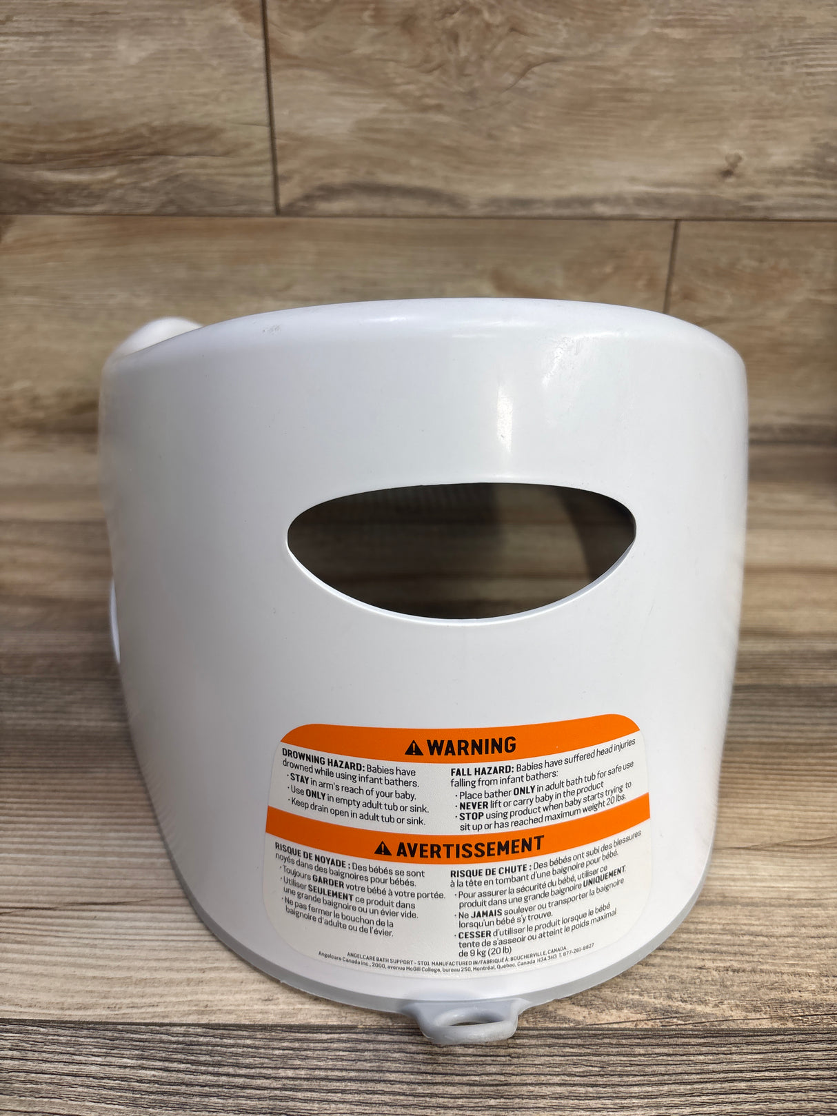 Angelcare Bath Support in Grey