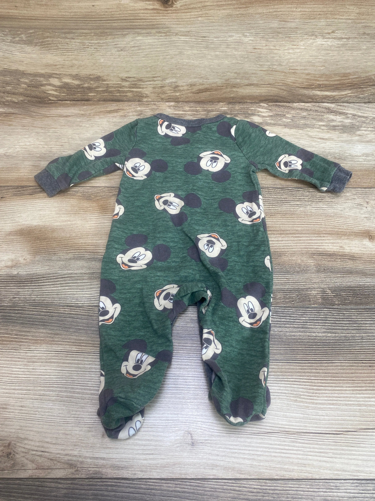 Disney Baby Mickey Mouse Sleeper Green sz 0-3m