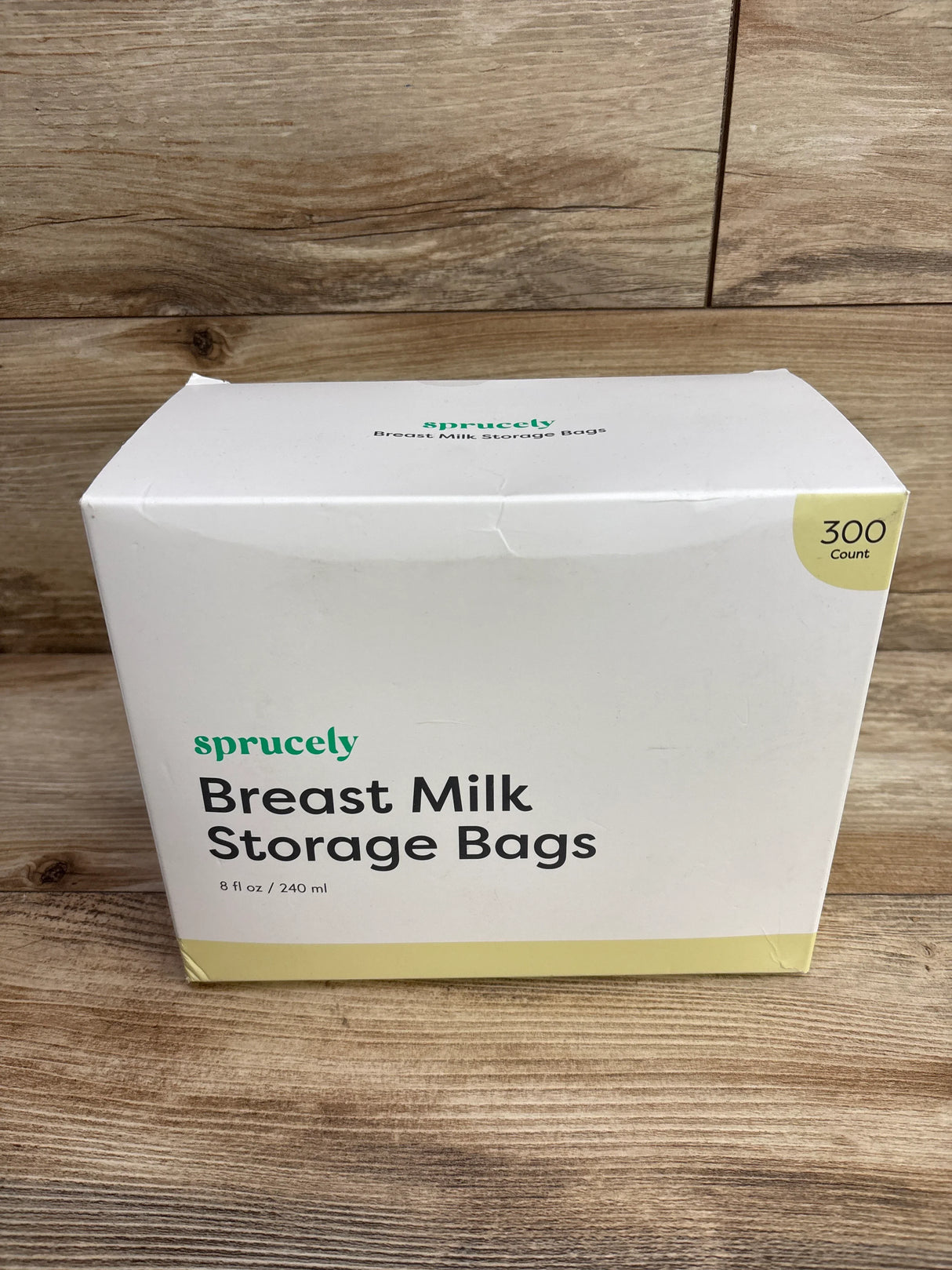 NEW Sprucely Breast Milk Storage Bags 8oz 300ct.