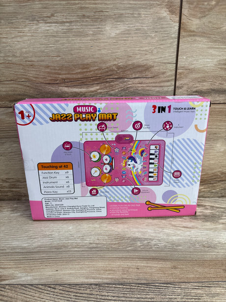 Music Jazz Play Mat 3 in 1 Toucj & Learn Unicorn Mat - Me n Mommy To Be