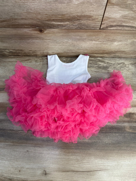 Popatu Secretly A Mermaid Tutu Bodysuit Dress White sz 18m - Me n Mommy To Be