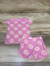 Posh P. 2pc Bamboo Floral Pajama Set Pink sz 12-18m