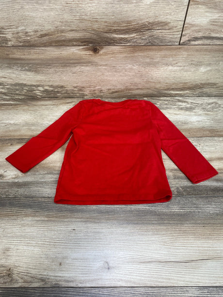 Cat & Jack Merry & Bright Shirt Red sz 2T - Me n Mommy To Be