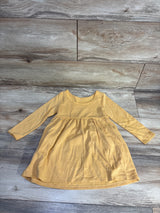 Cat & Jack Long Sleeve Dress Yellow sz 3T