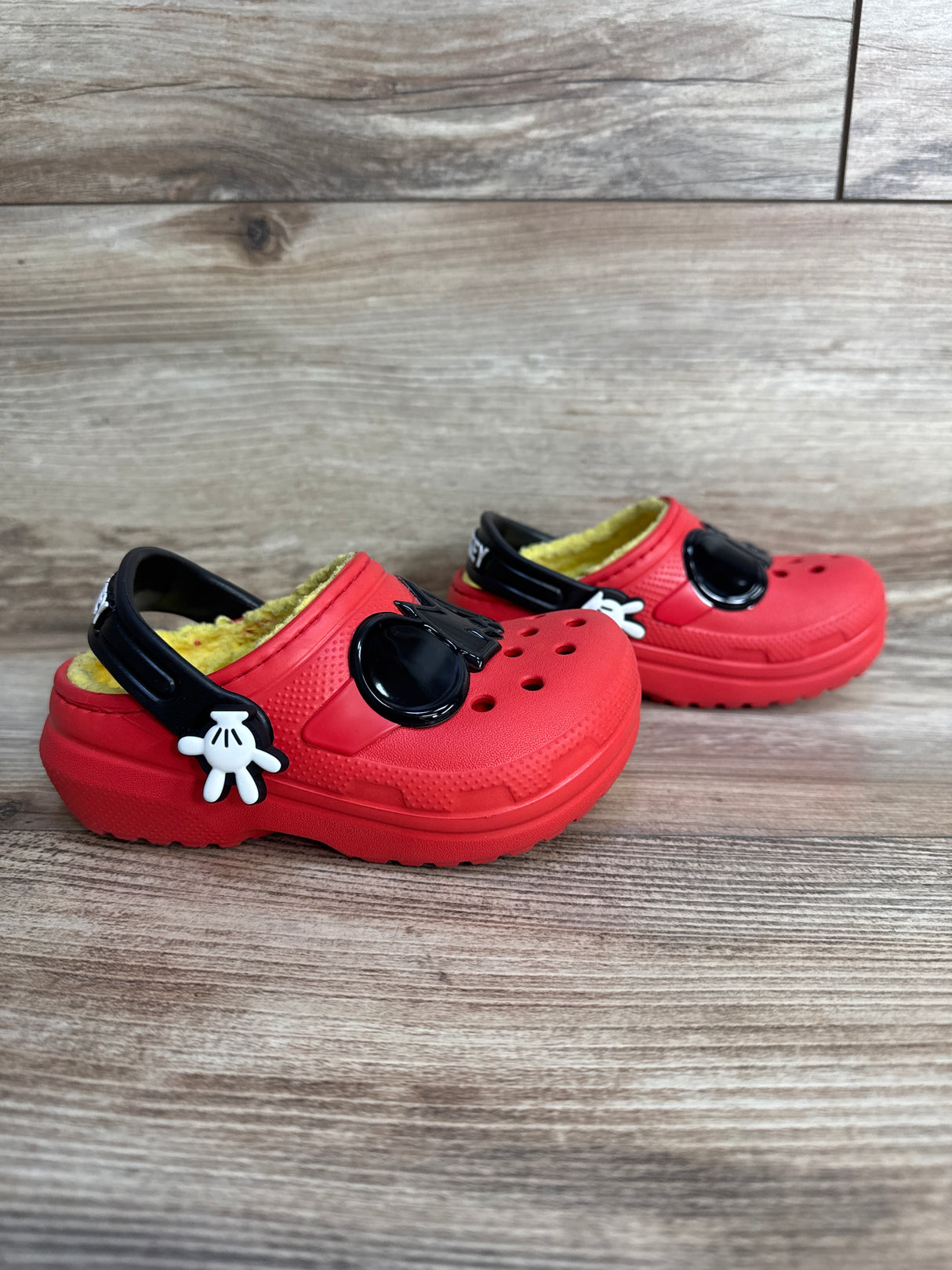 Crocs x Disney Mickey Mouse Lined Clogs sz 7c