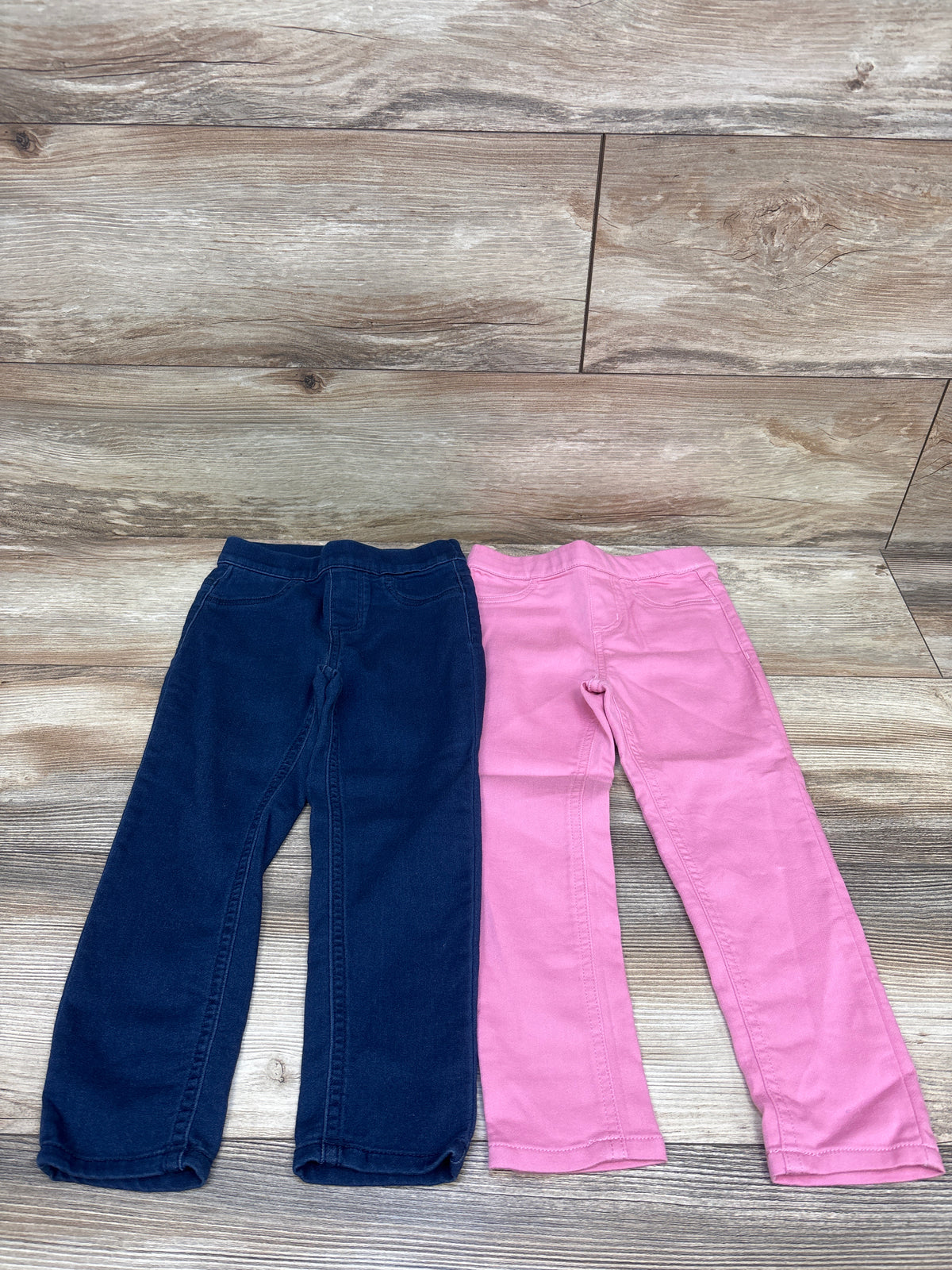 Pekkle 2pk Jeggings Navy/Pink sz 4T