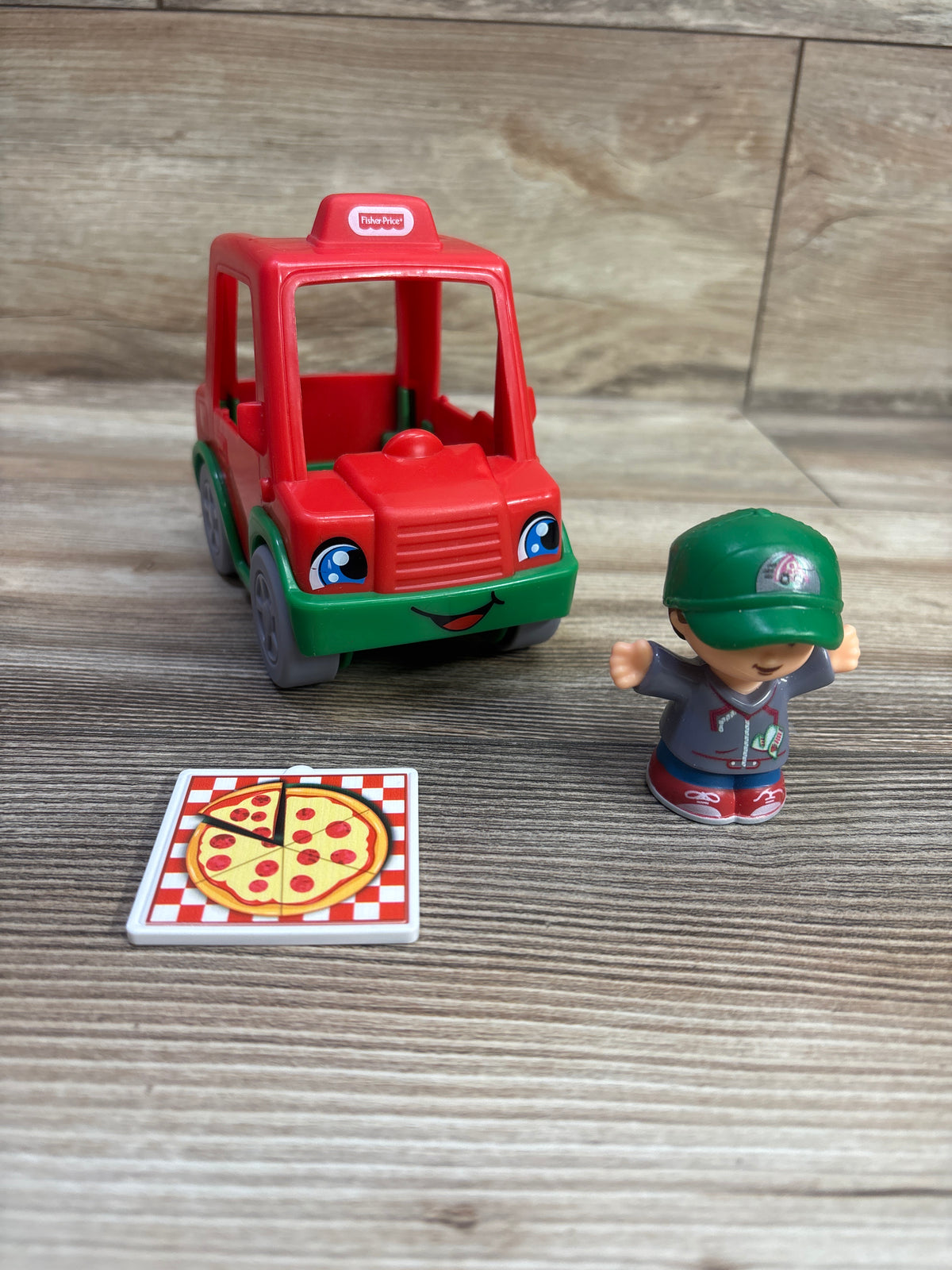 Fisher Price Little People Have a Slice Pizza Delivery Car