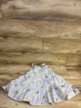 Joie Floral Tiered Dress Blue sz 4T