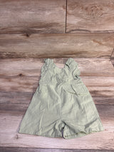 NEW Shein Flutter Sleeve Shortie Romper Green sz 18-24m