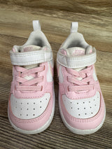 Nike Court Borough Low Recraft TD 'Pink Foam White' Sneakers sz 6c