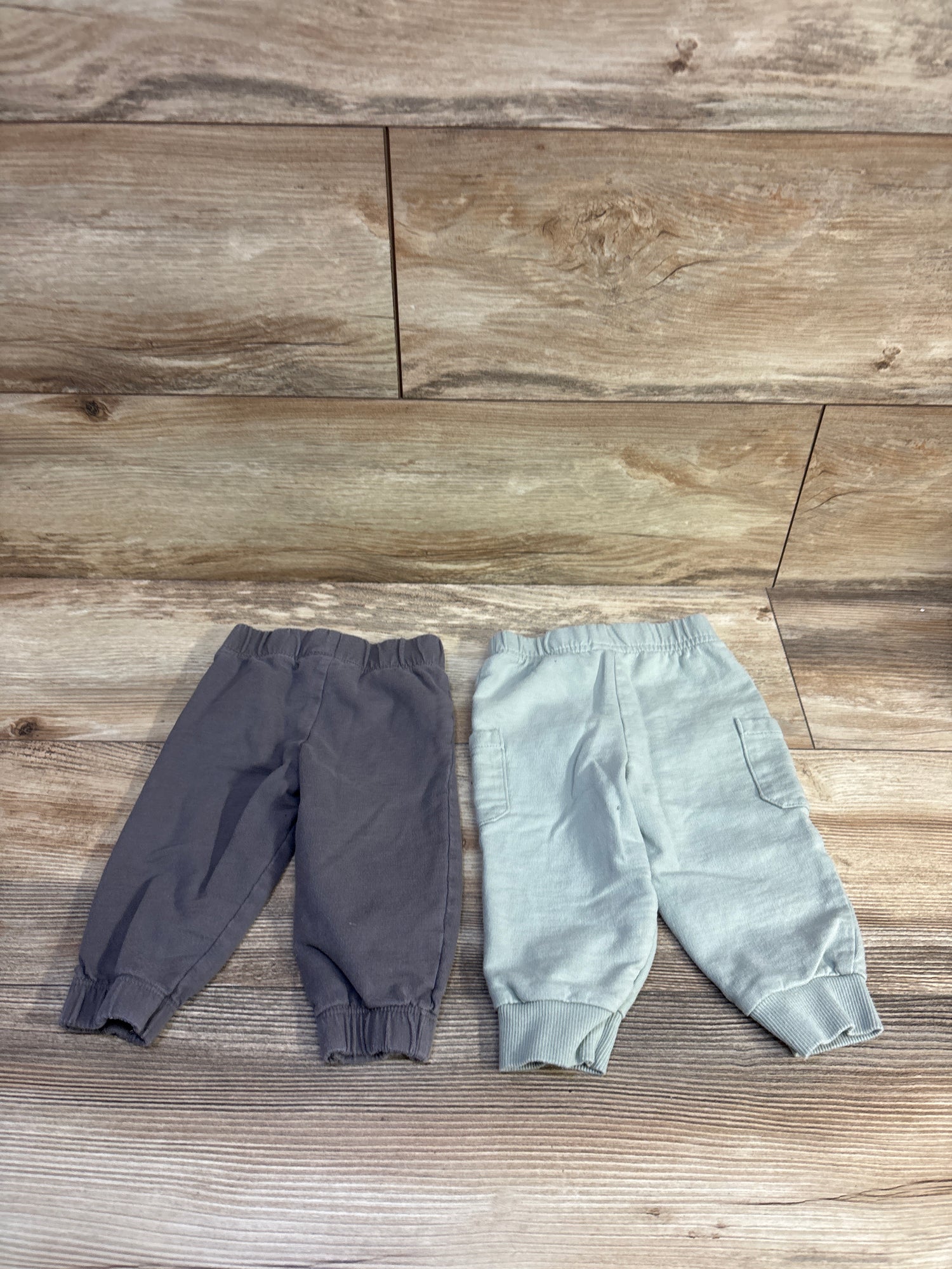 Carter's 2pk Joggers Grey/Green sz 9m