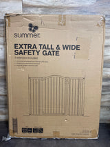 NEW Summer Infant Extra Tall & Wide Safety Gate, 29.5"-53" Wide, 38" Tall