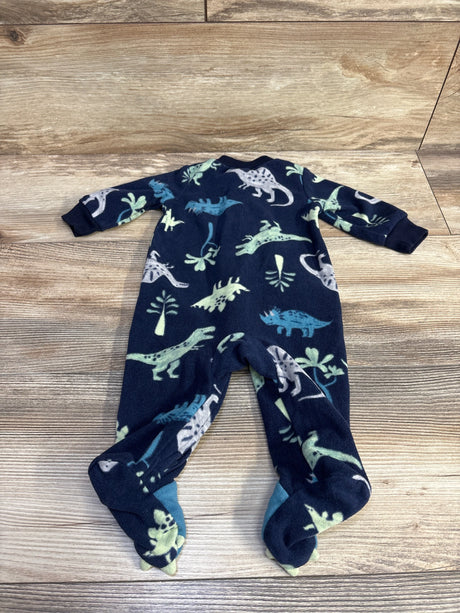 Just One You Dino Blanket Sleeper Navy sz 3m - Me n Mommy To Be