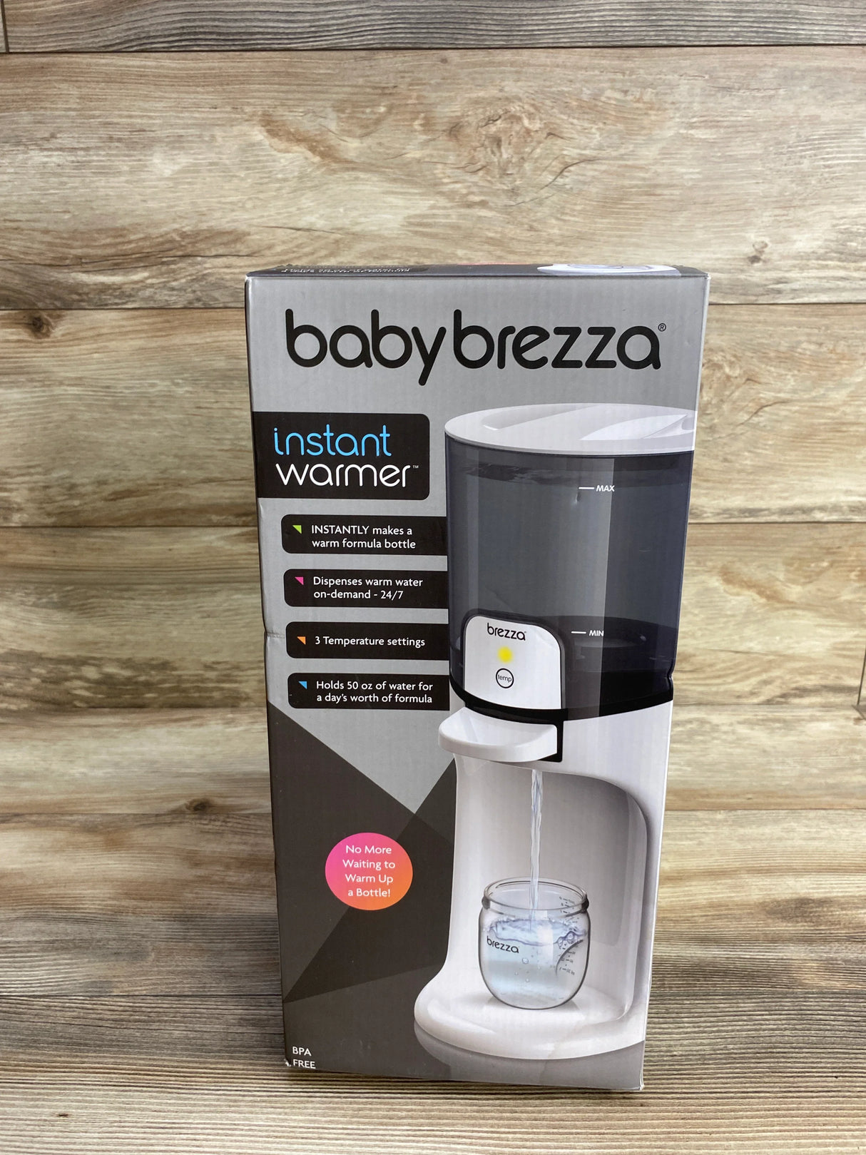 Baby Brezza Instant Bottle Warmer, White
