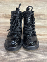 Steve Madden Girl JPose Combat Boots Black sz 7c