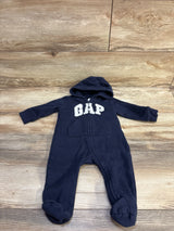 Baby Gap Hooded Coverall Navy sz 3-6m